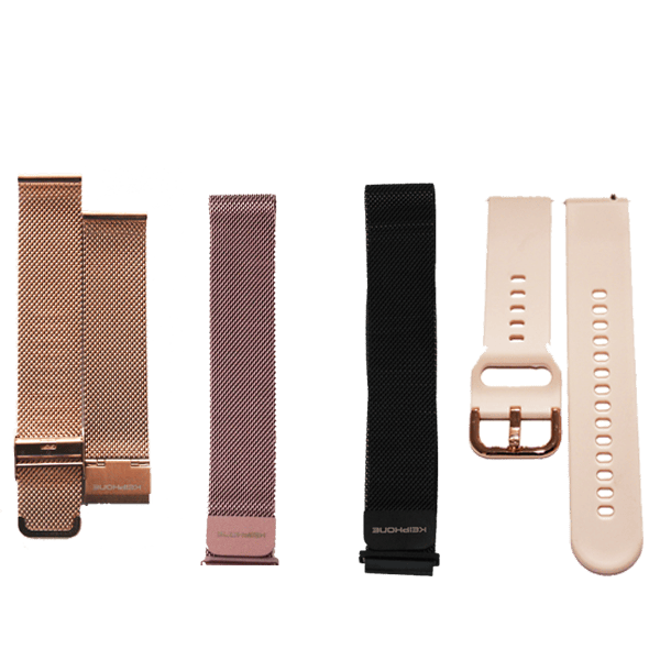 Correa Silicona Rosada smartwatch 20 mm universal 